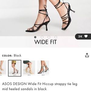 NEW Asos strappy heel